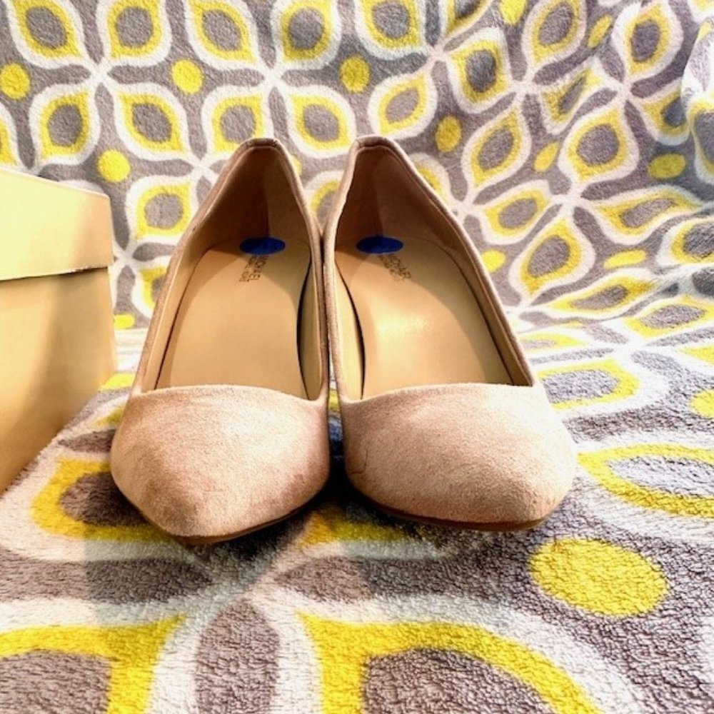 Michael Kors Suede Mid Pumps,  7 1/2